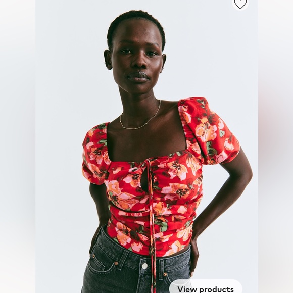 Crop blouse - Picture 2 of 4